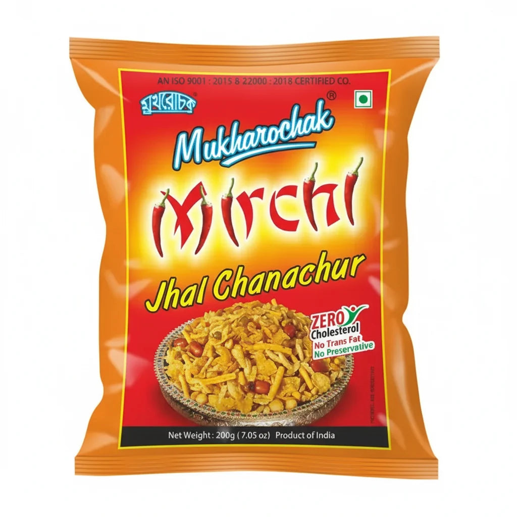 Mukhorochak Mirchi Jhal Chanachur - 200gm