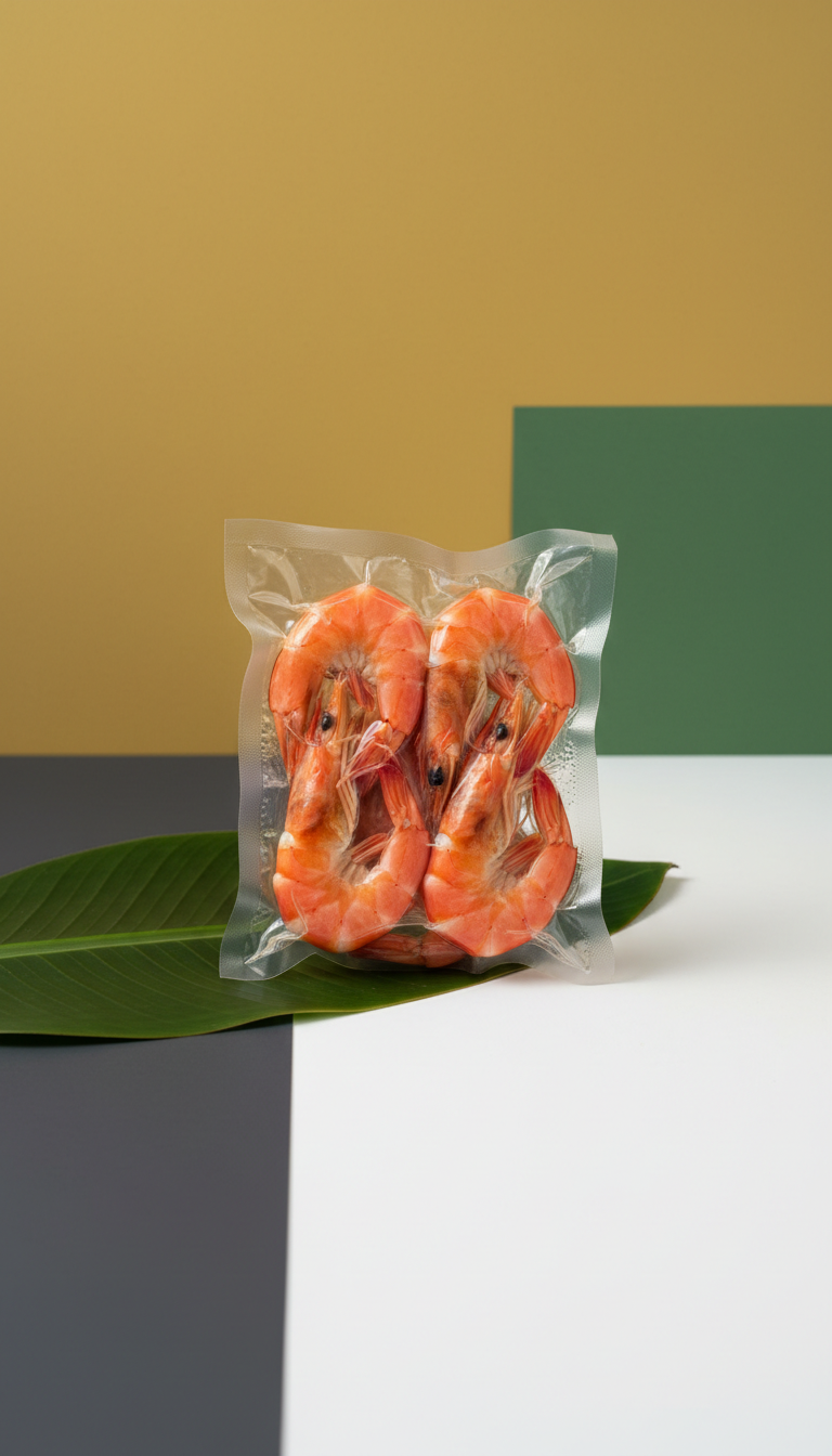 Jumbo Prawns Vacuum-Sealed Pack