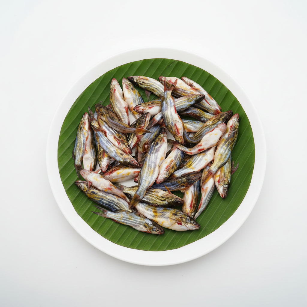 Deshi Tyangra - MIx Size - 150 Gm Gross Wt - Cut & Cleaned