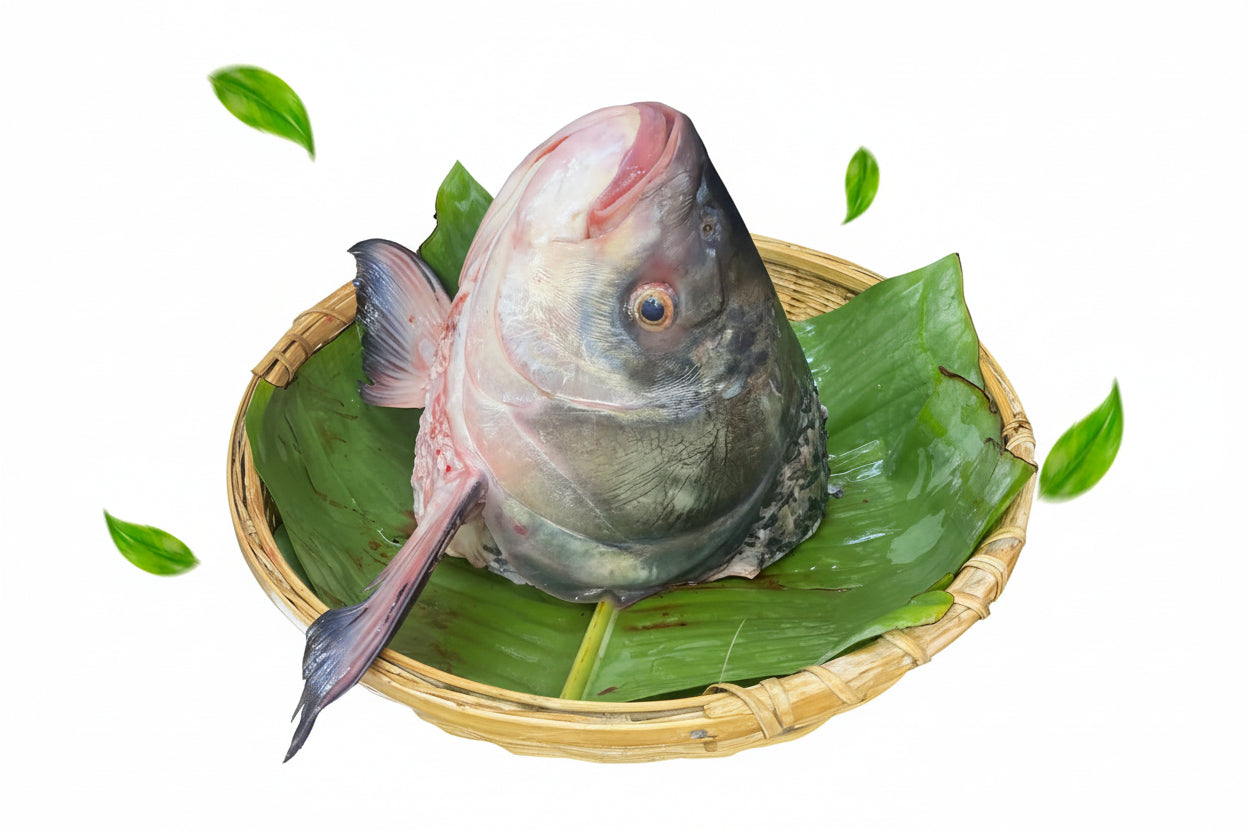 Maccher Matha  (Fish Head Rui/Katla) –  Murighonto Ready Cuts BIG full head