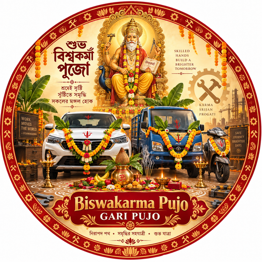 Biswakarma Pujo - Gari Pujo - 1 Bike or Scooter